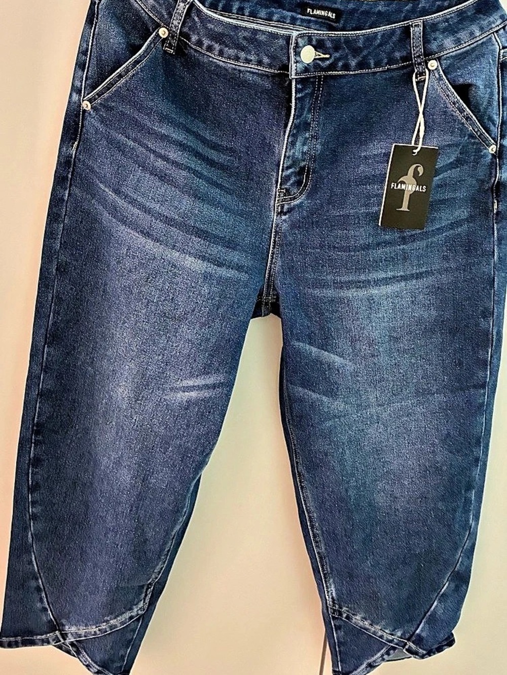 Mavi Cropped Jeans in Blue Size XL (16) NWT